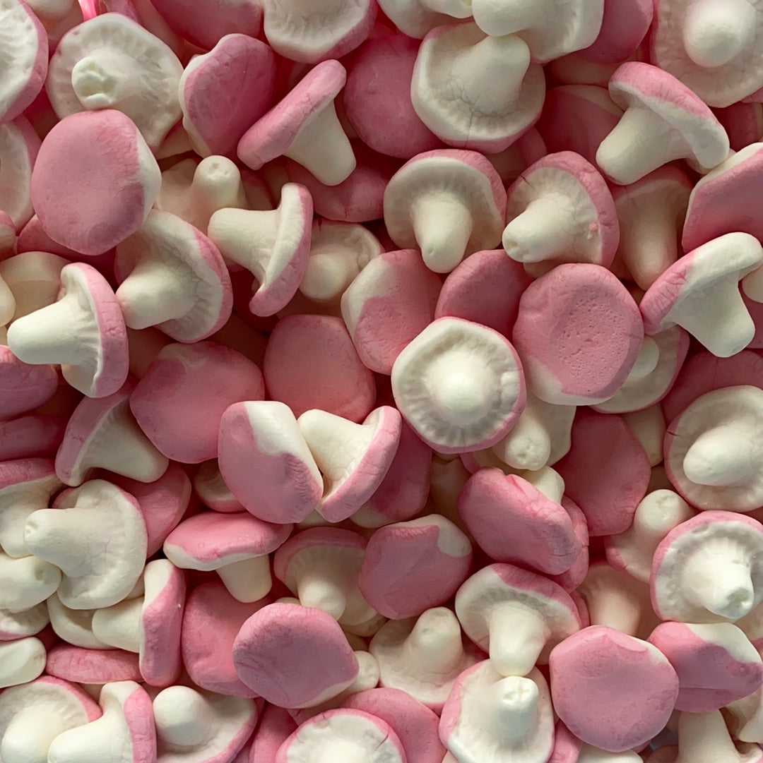 wildstrawberry marshmallow swedish candy in a jar