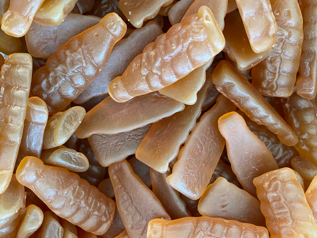 Cola bottles Swedish gummy candy