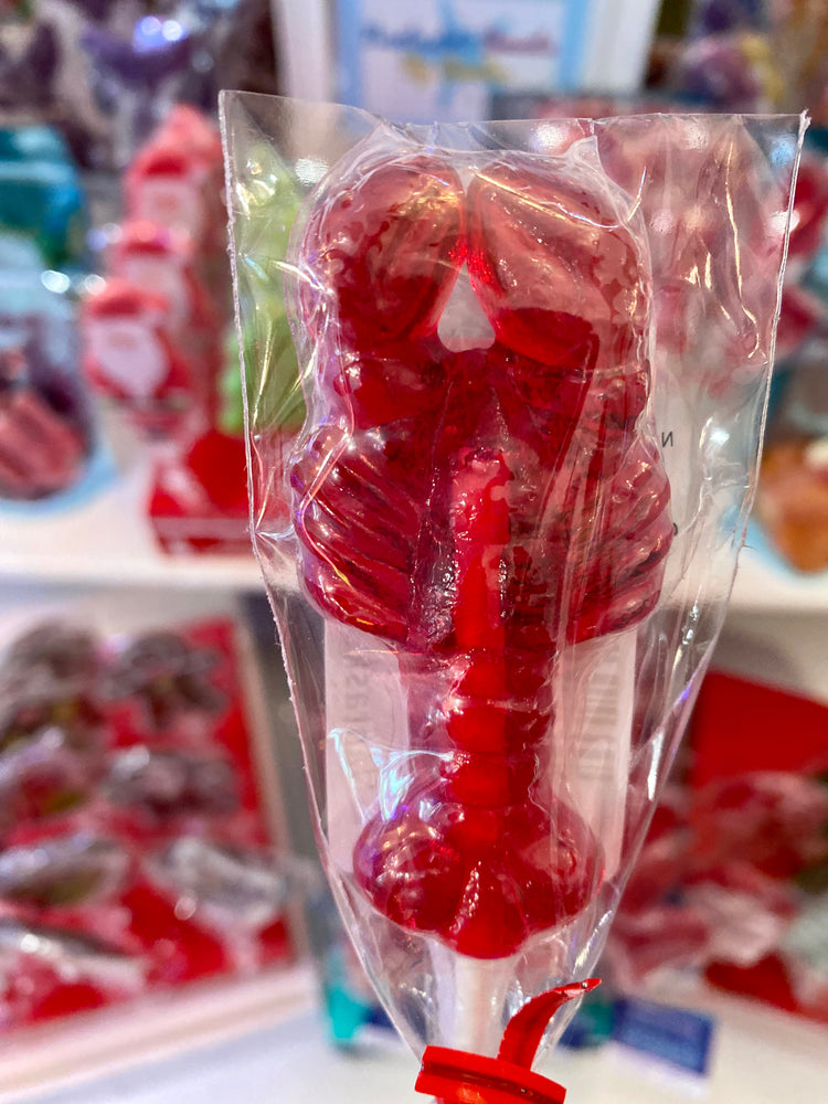 lobster lollipop swedish candy barly