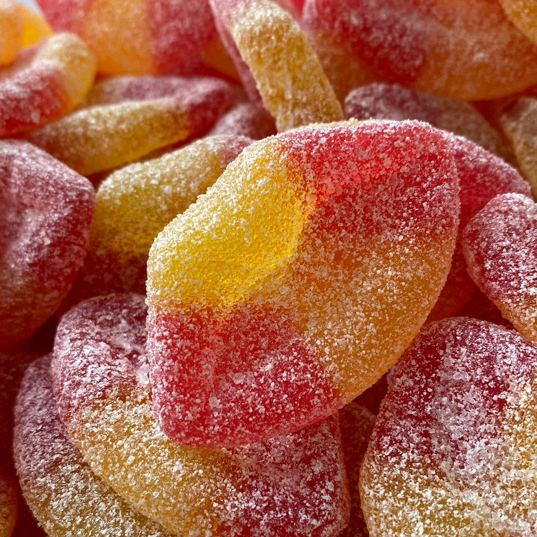 sour peach lips swedish candy