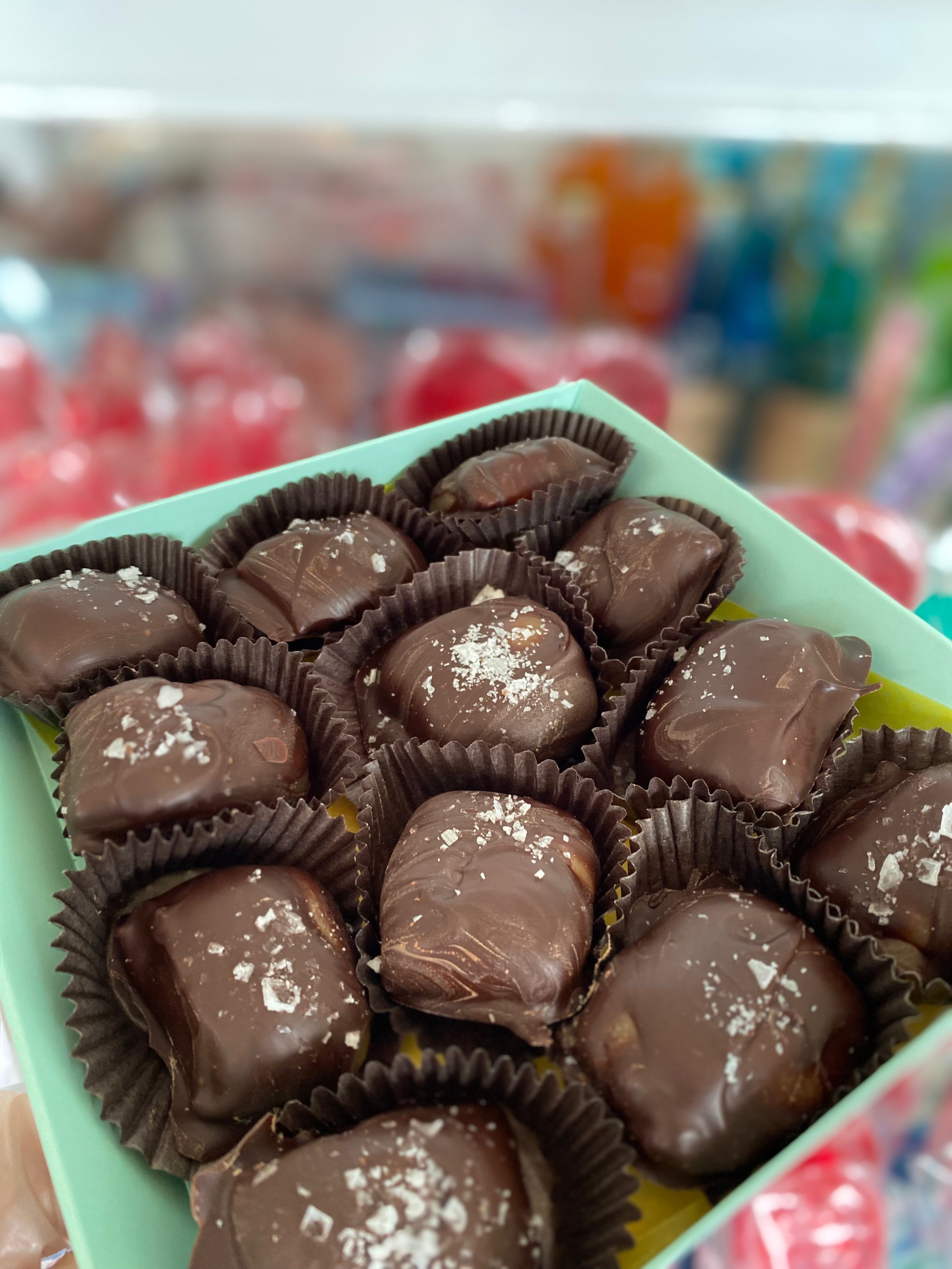 sea salt caramels homemade