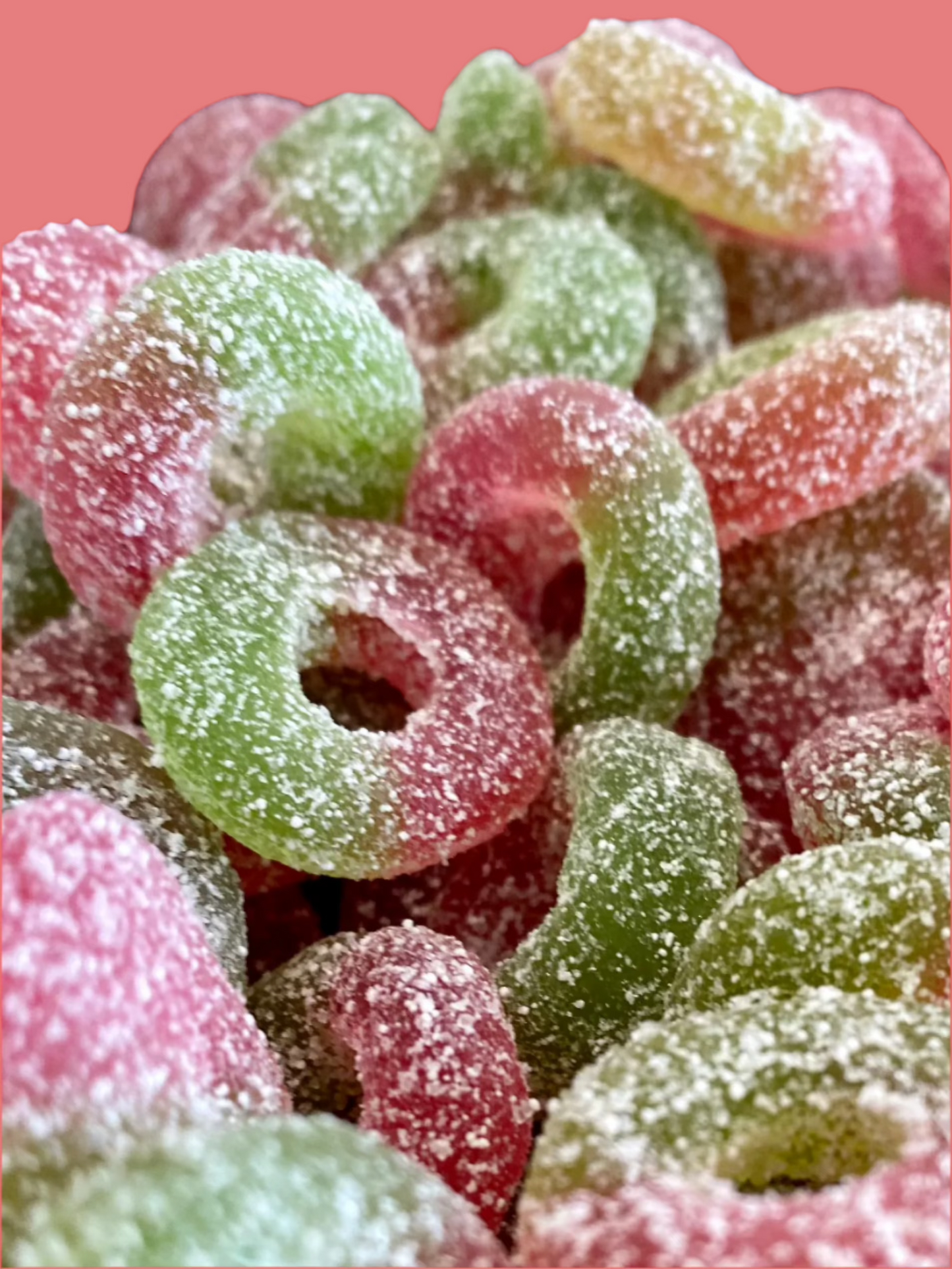 sour apple rings swedish candy boston