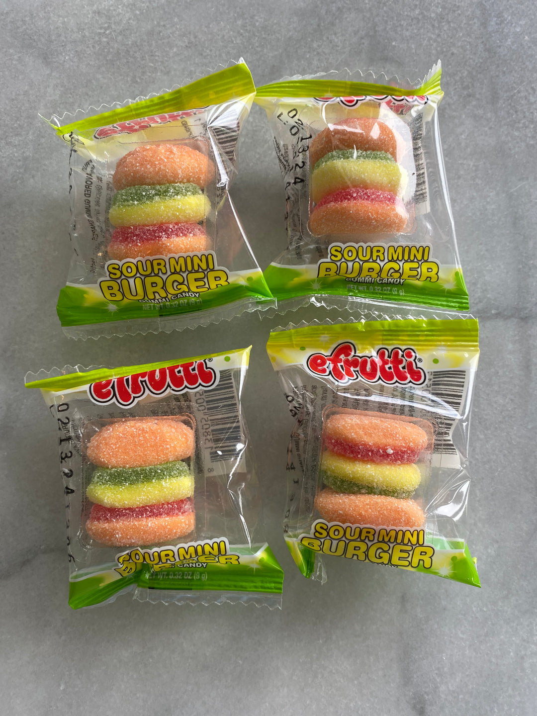Hamburger fruity gummy candy 4