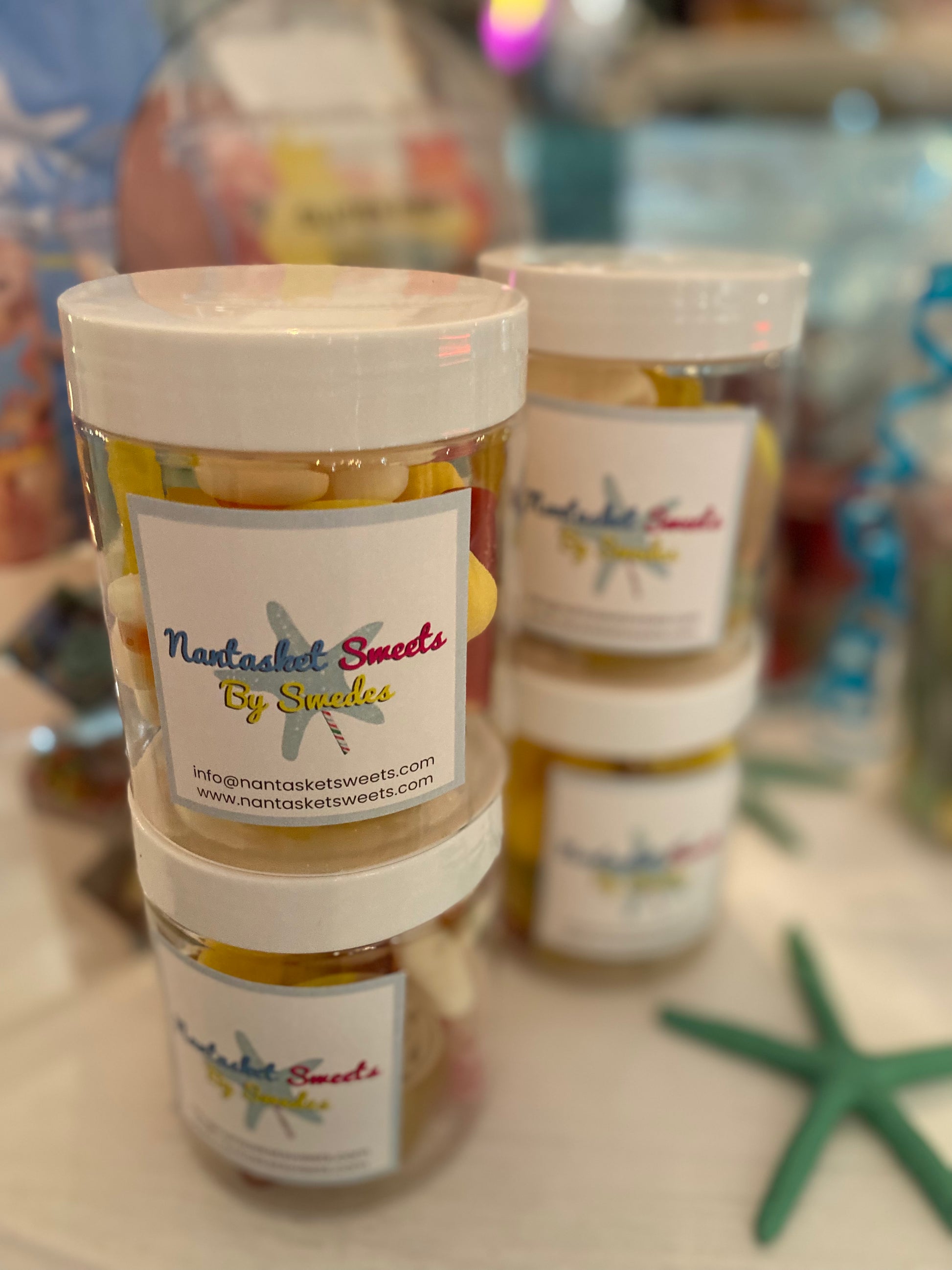 swedish candy jar