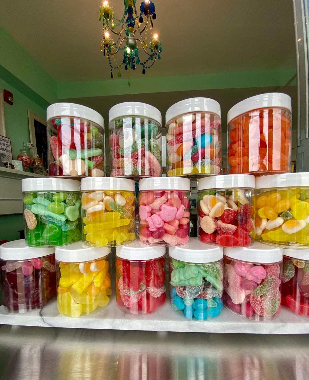 Candy Jar By The Color