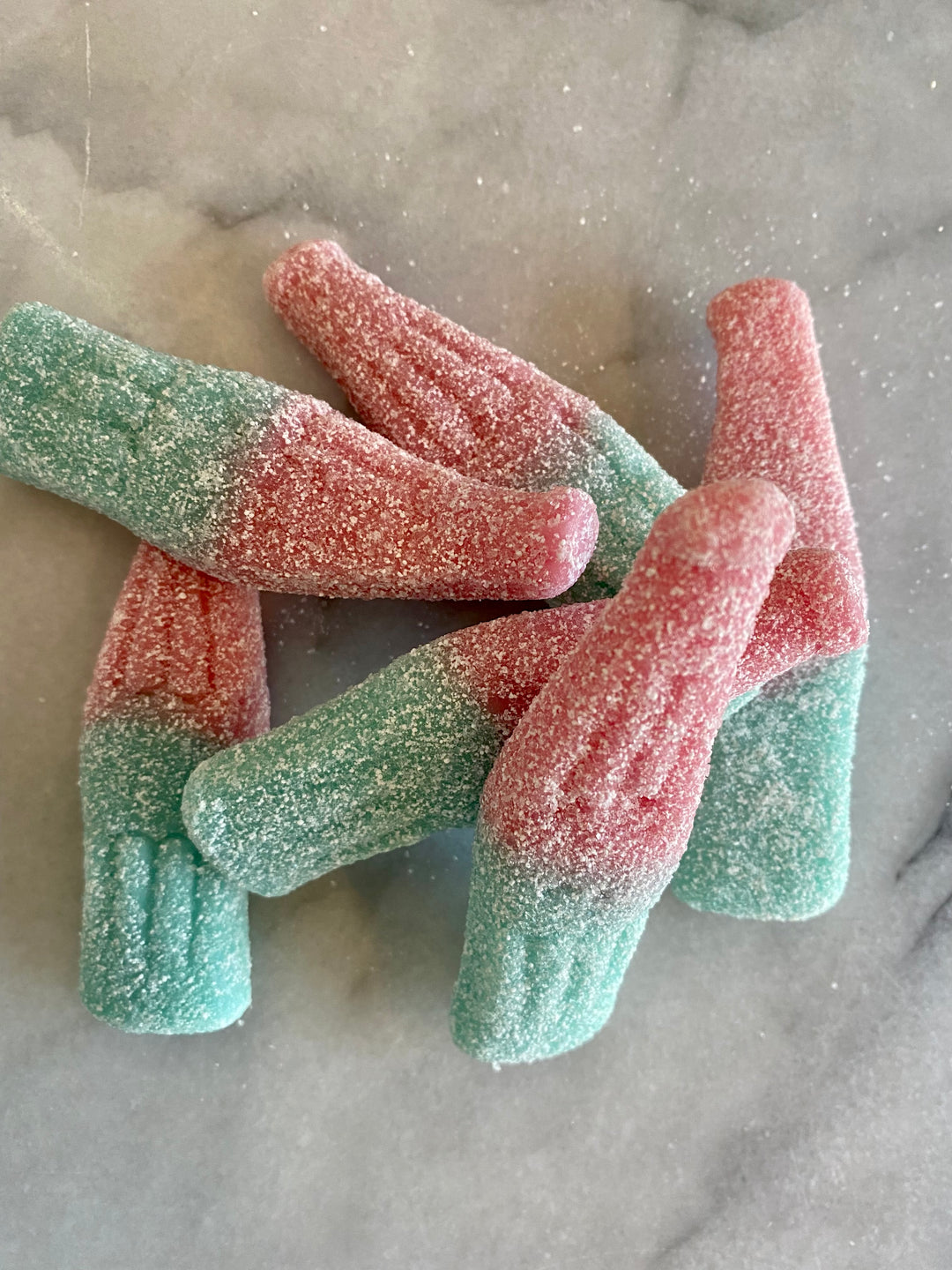 Bubblegum flavored Sour Bottles   GLUTEN FREE