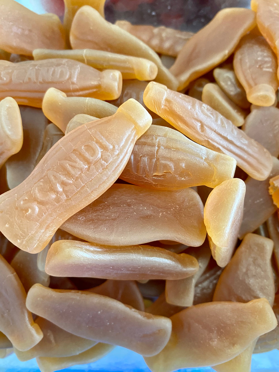 Cola bottles Swedish gummy candy