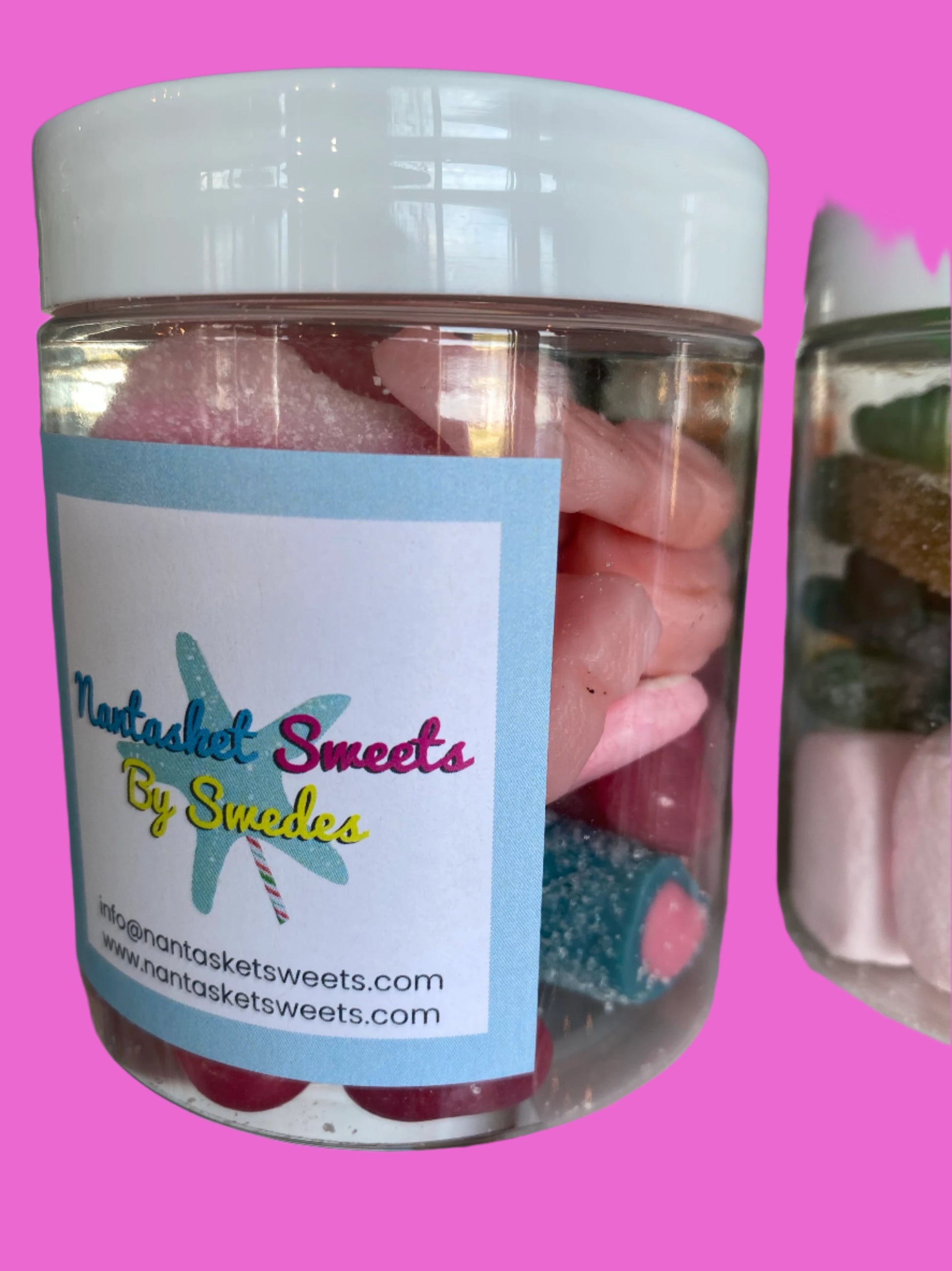swedish candy jar