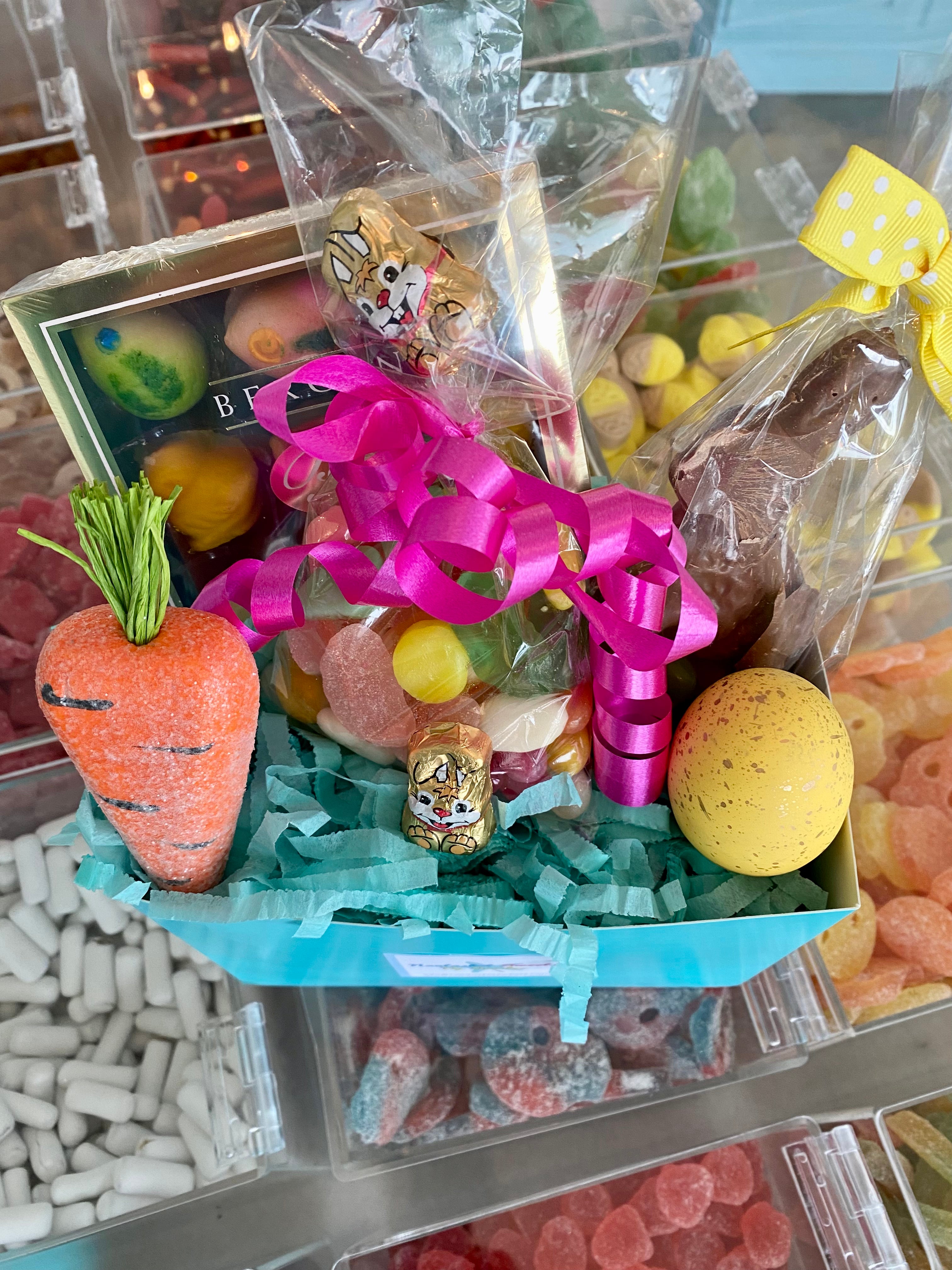easter chocolate candy giftbox