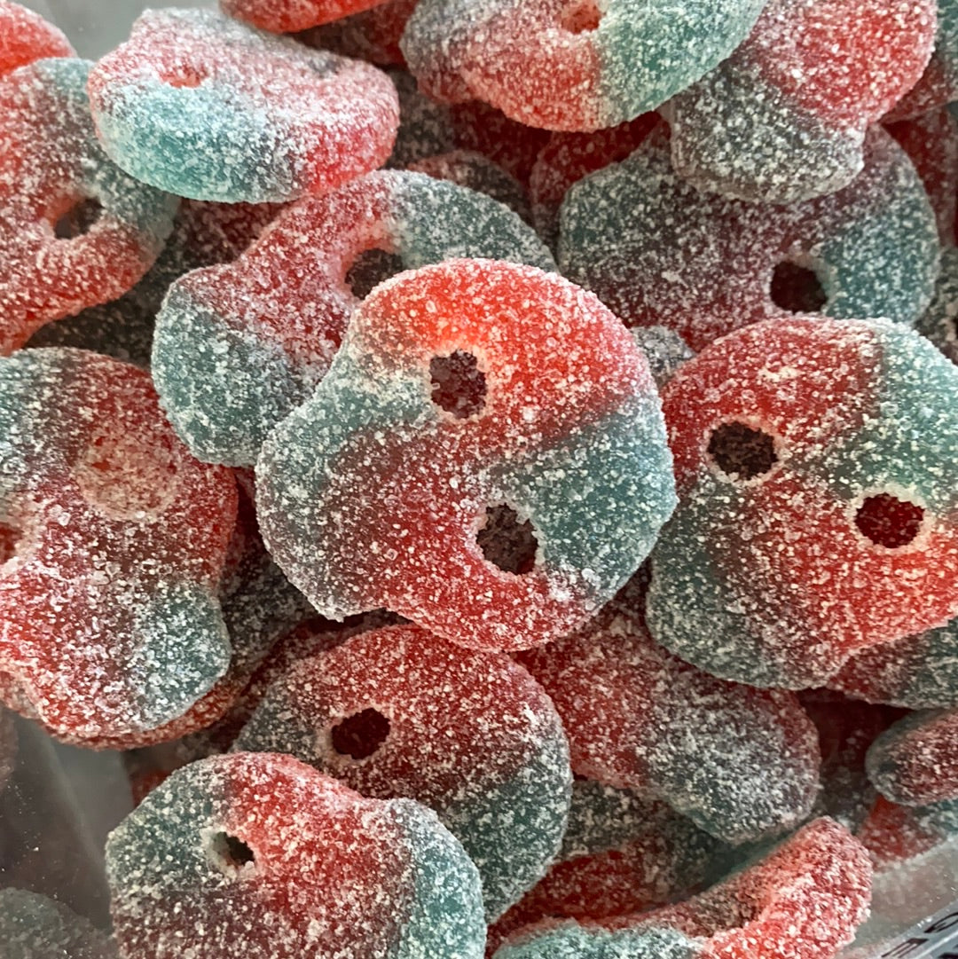 Red & Blue Skulls Gelatin Free Gluten Free