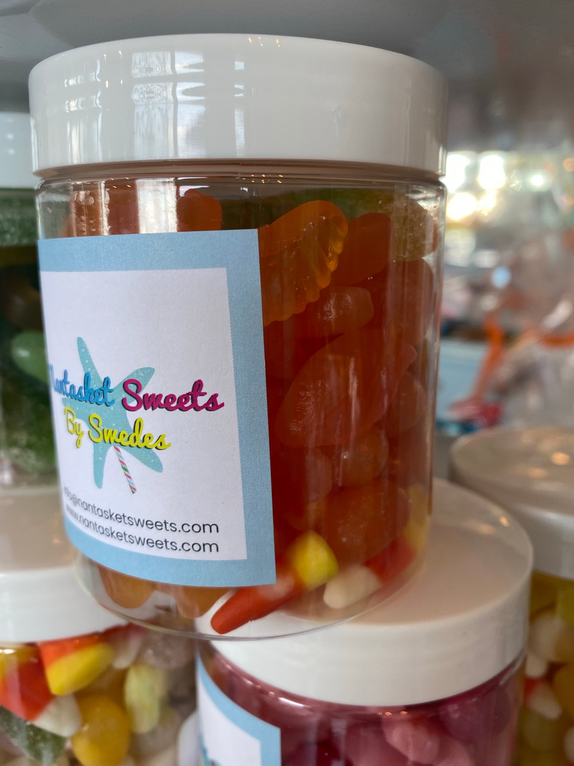 swedish candy jar