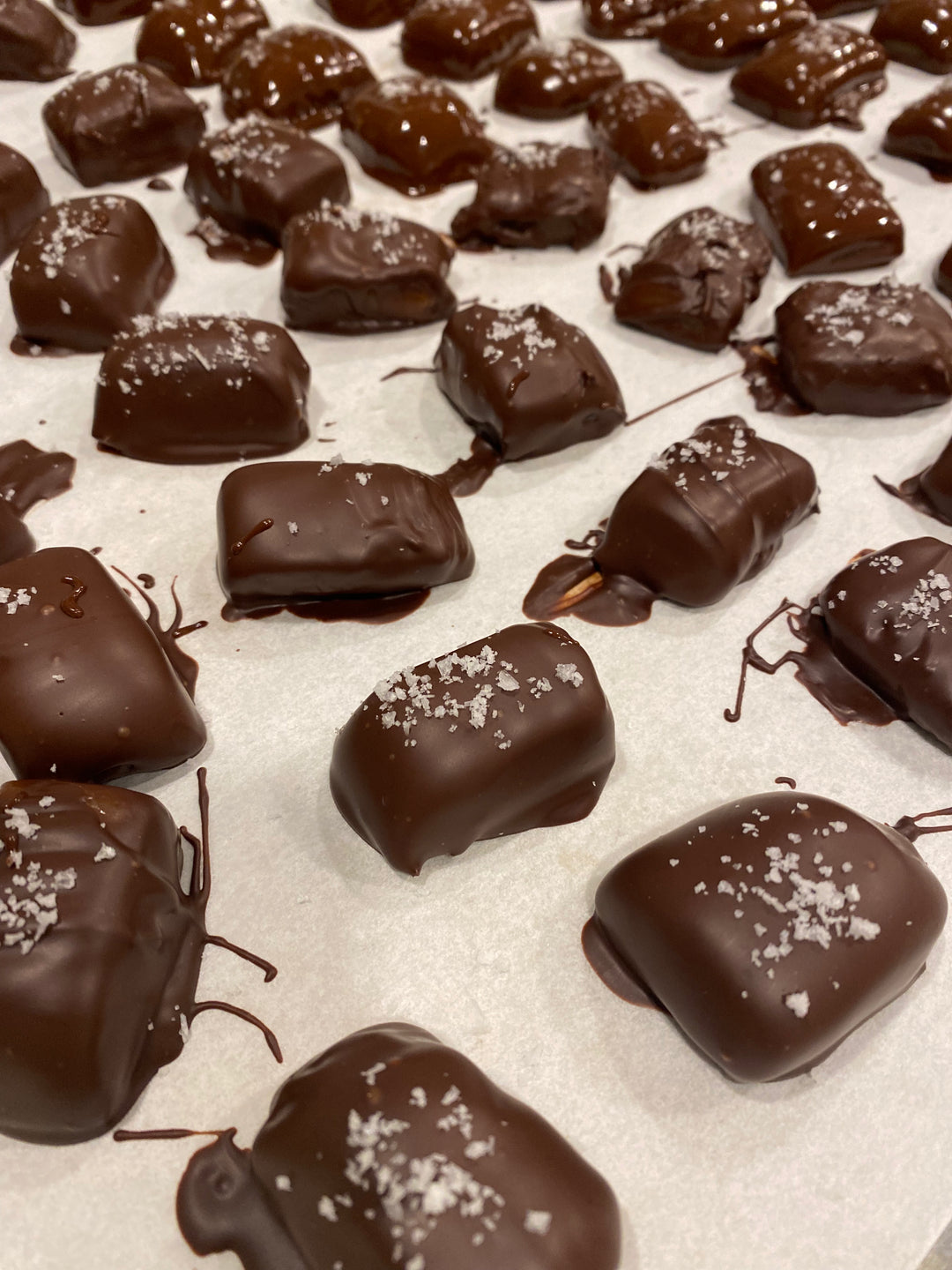 sea salt caramels homemade