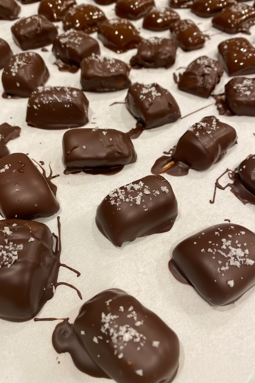sea salt caramels homemade