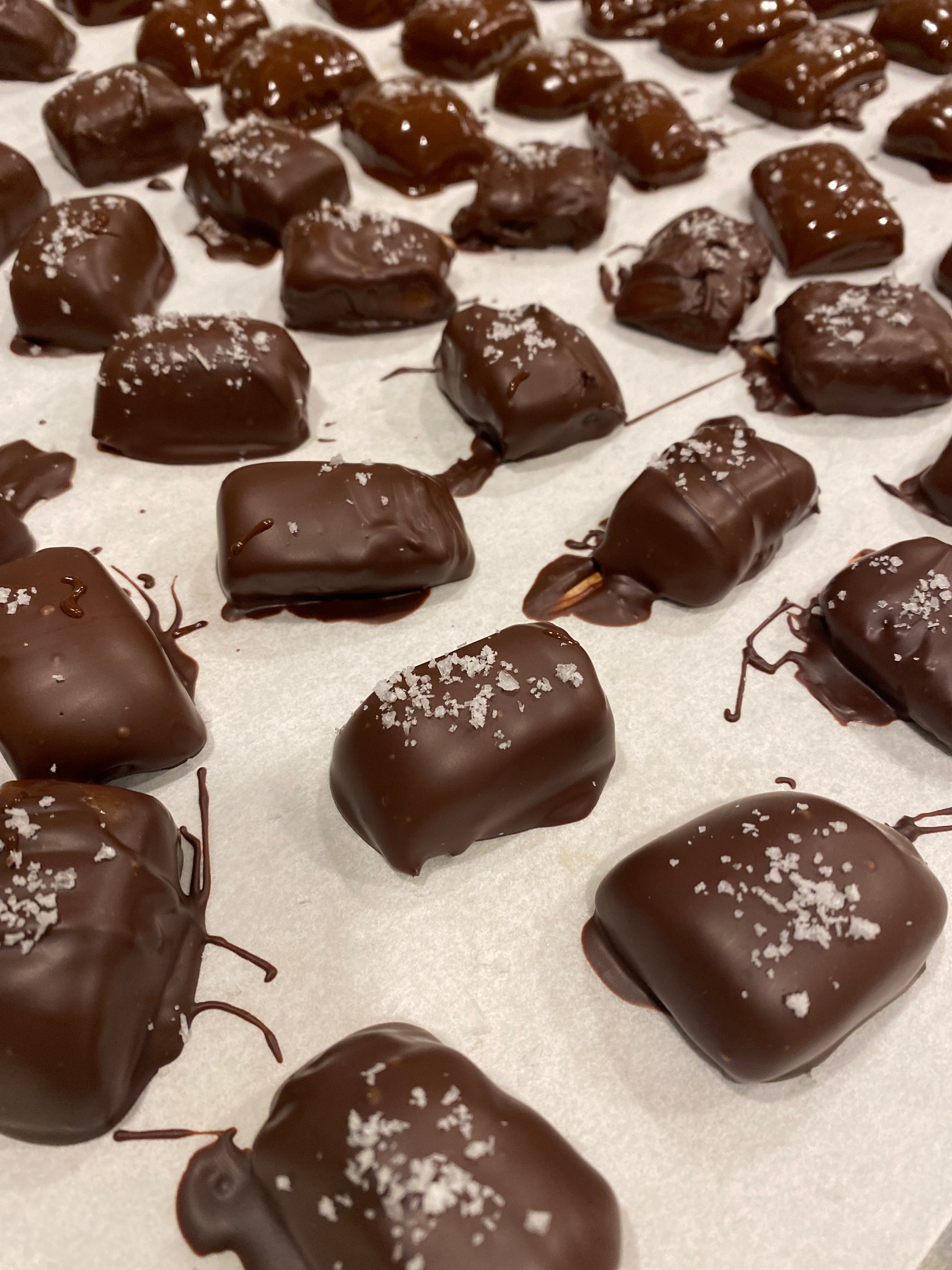 sea salt caramels homemade