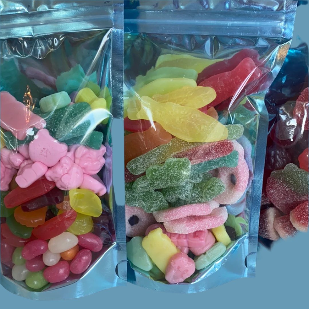 big mixed swedish candy bag 