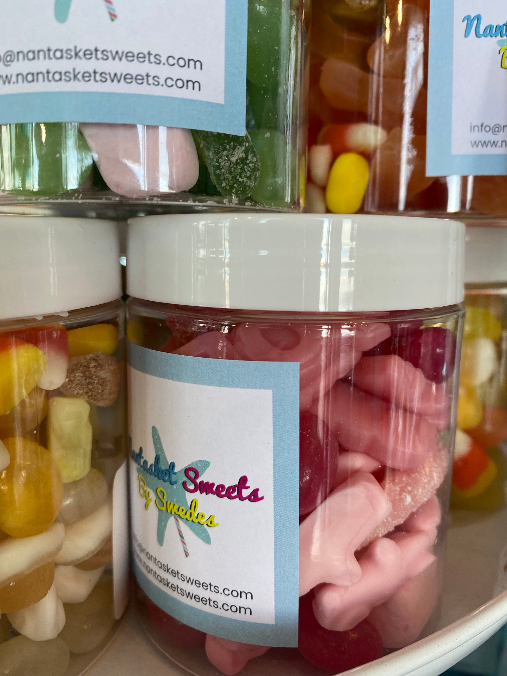 swedish candy jar