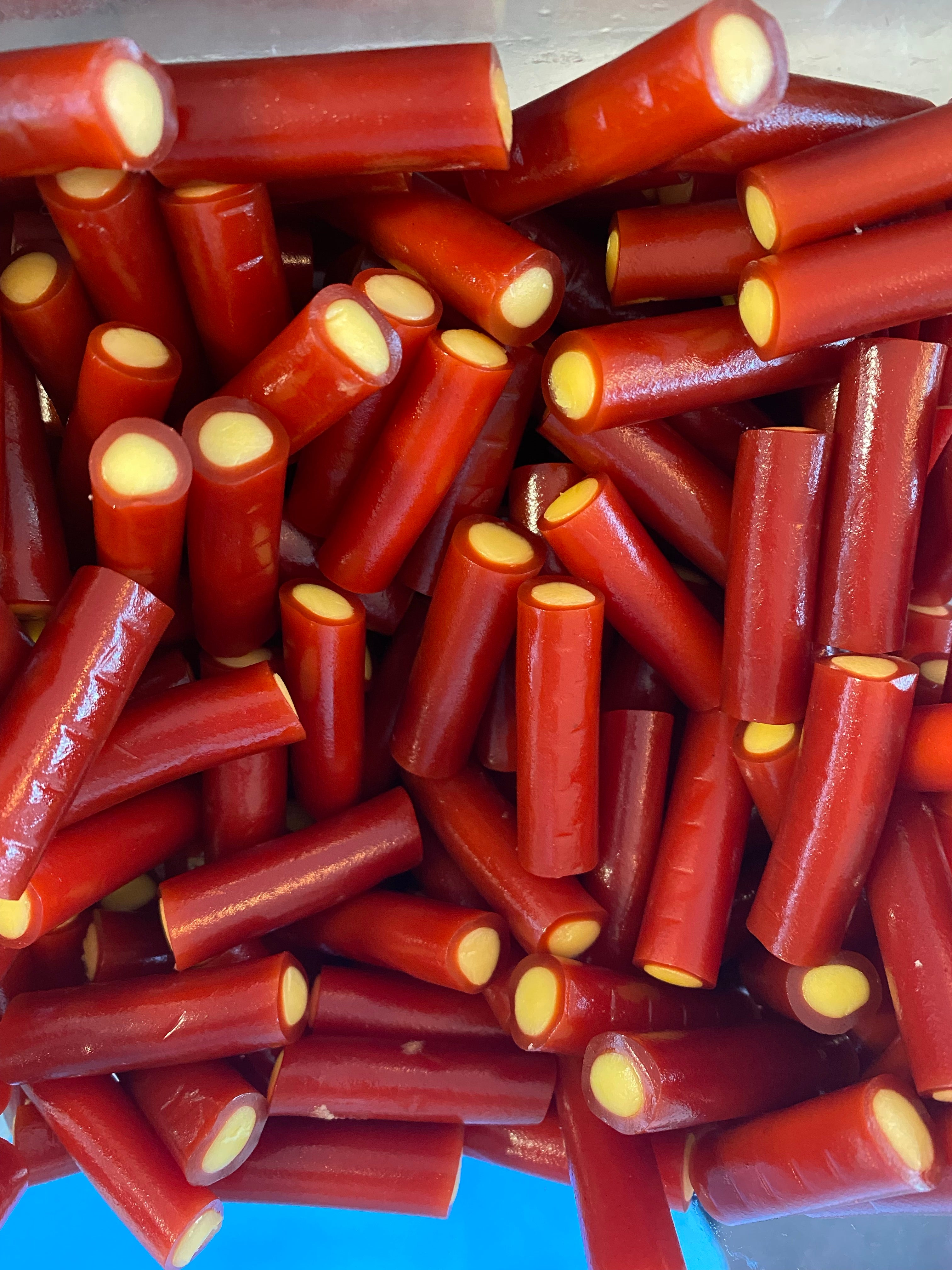 rhubarb log swedish candy