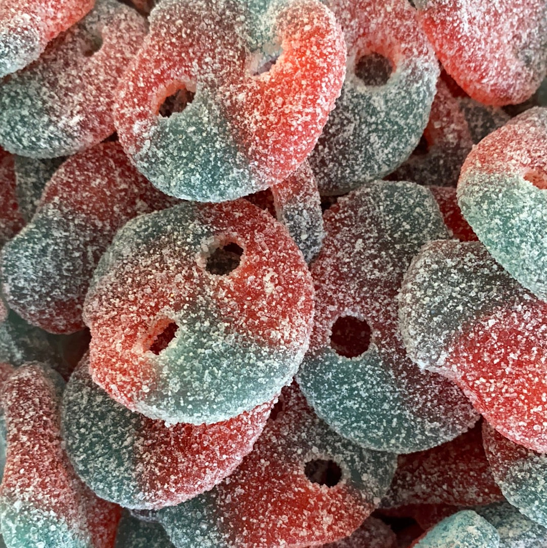 Red & Blue Skulls Gelatin Free Gluten Free
