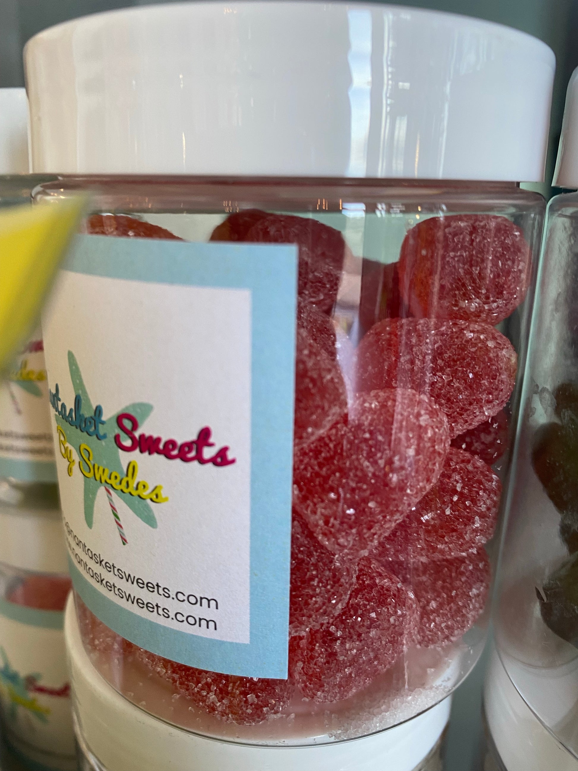 swedish candy jar