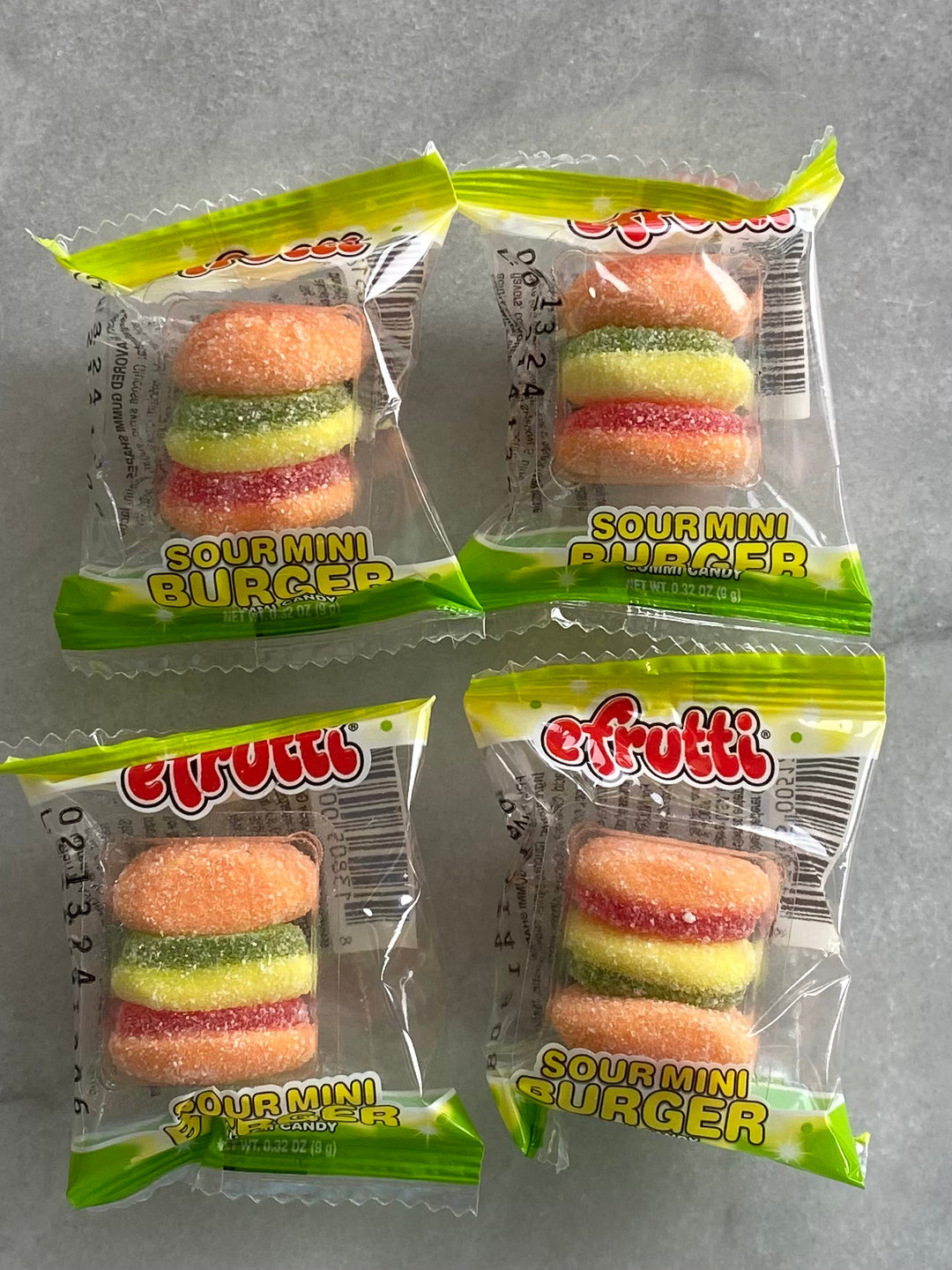 Hamburger fruity gummy candy 4