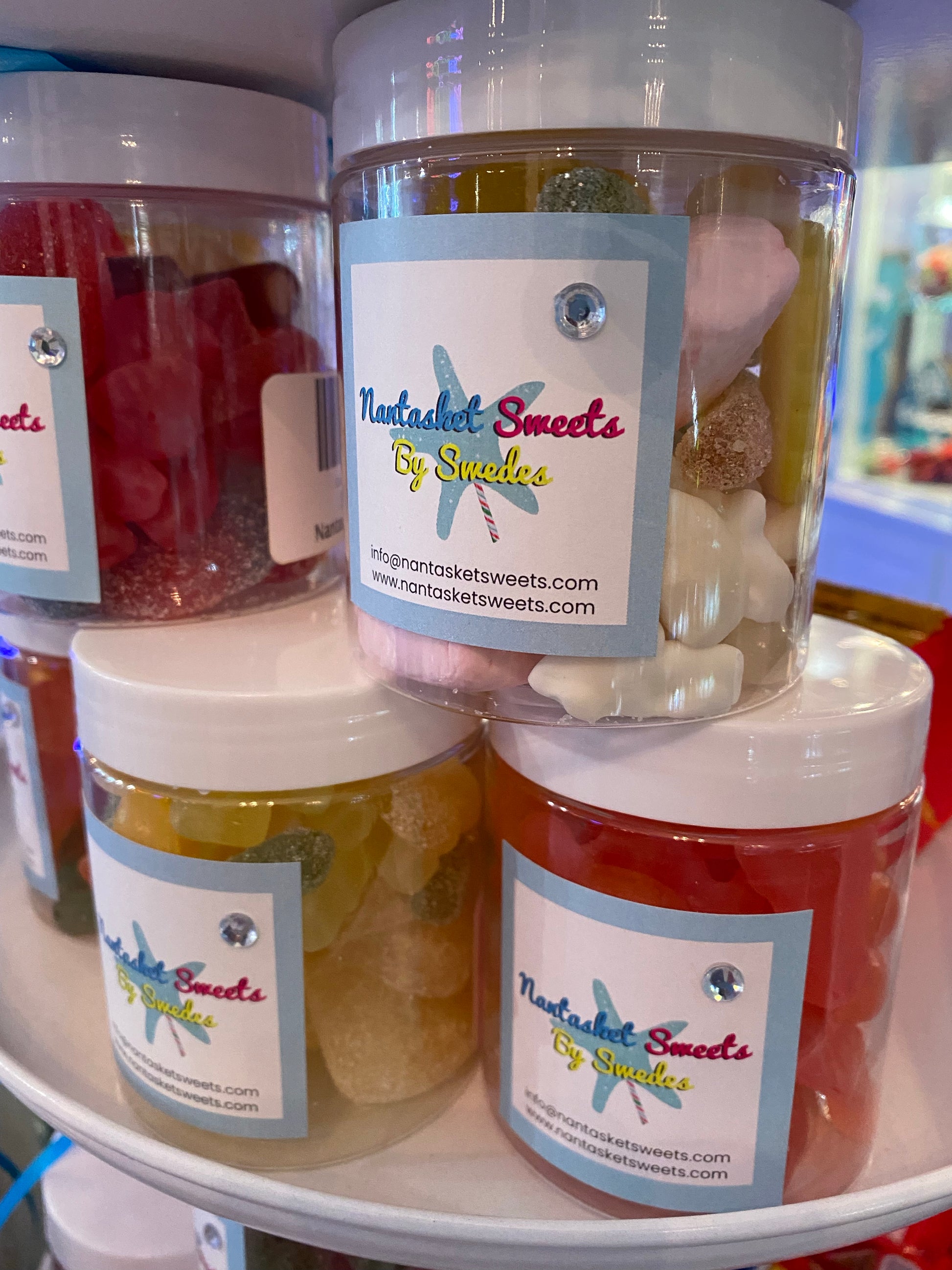 swedish candy jar