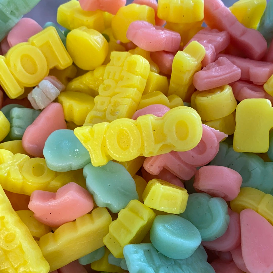 Social Candy # LOL, XOXO, YOLO GLUTEN FREE, GELATIN FREE