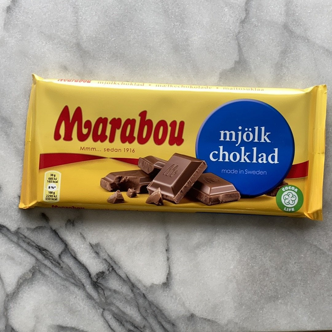 marabou chocolate bar