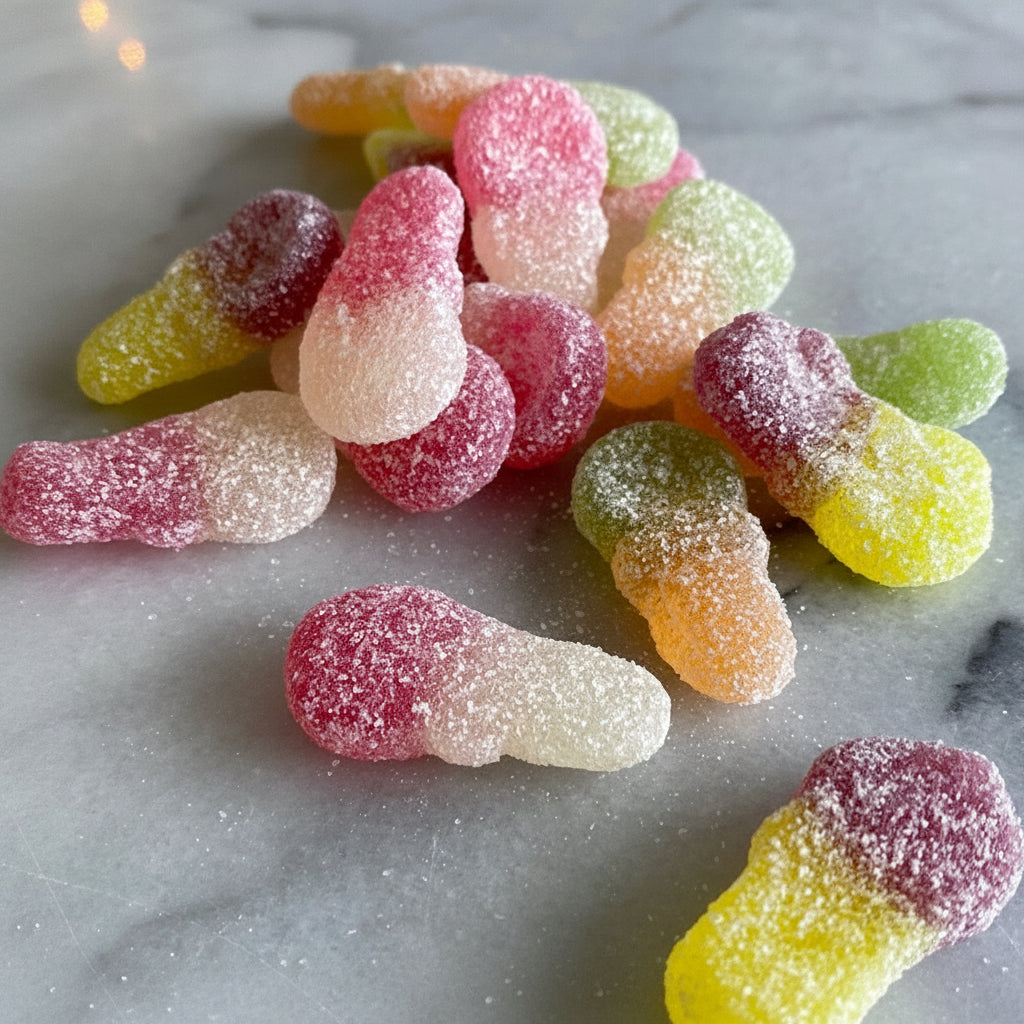 sour mini dummies swedish candy boston
