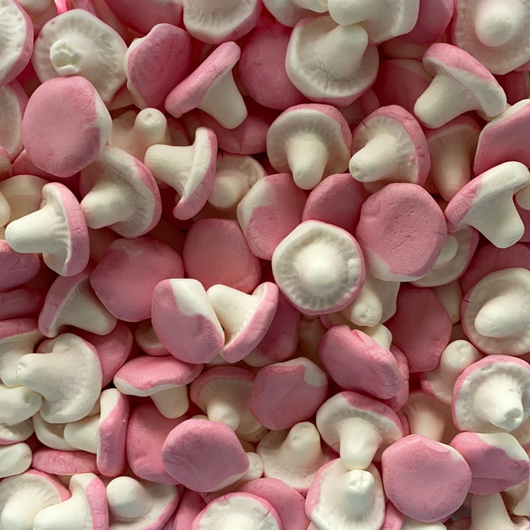 wildstrawberry marshmallow swedish candy in a jar