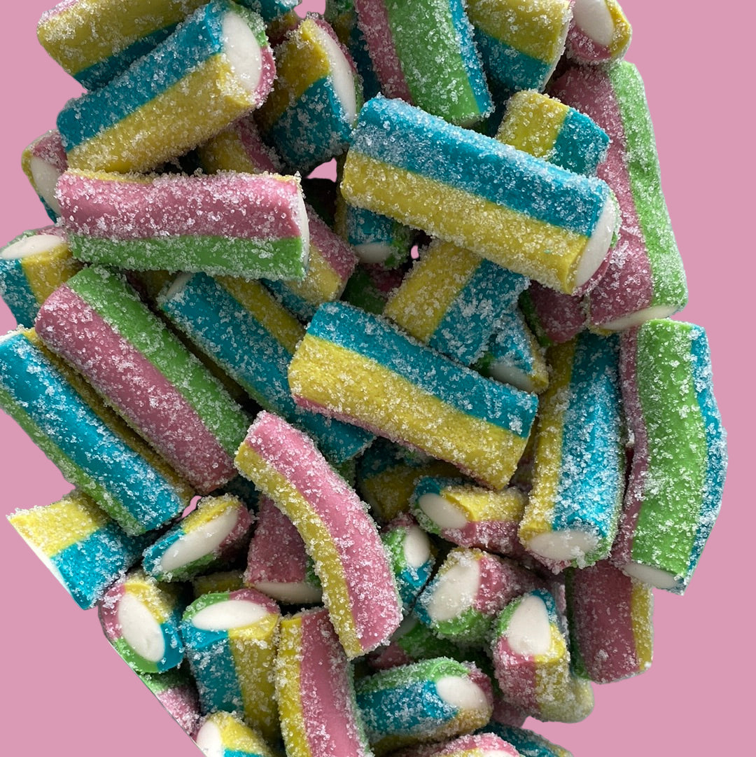 Sour Citrusy Rainbow Mini Rambo Swedish Candy
