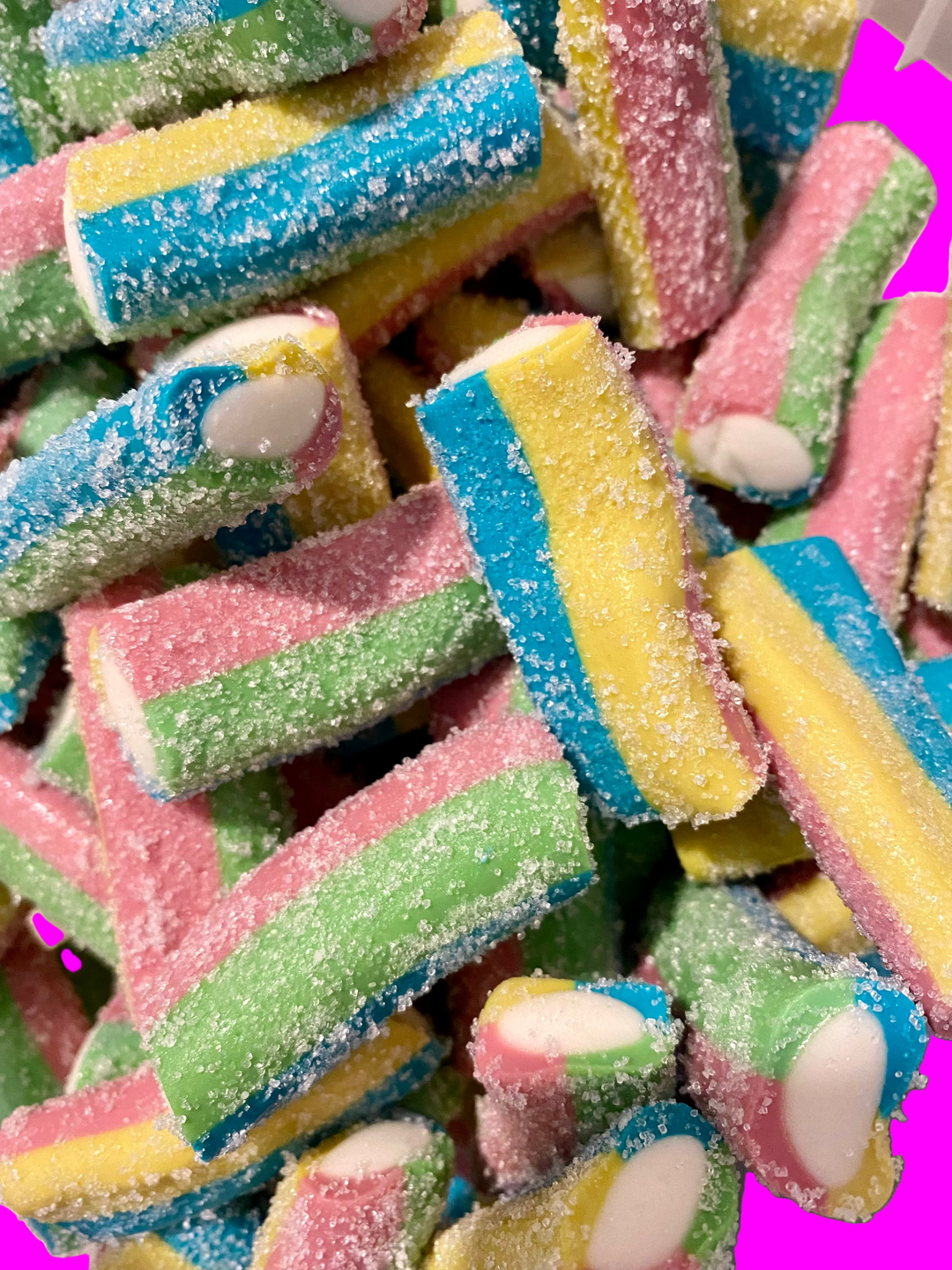 Sour Citrusy Rainbow Mini Rambo Swedish Candy