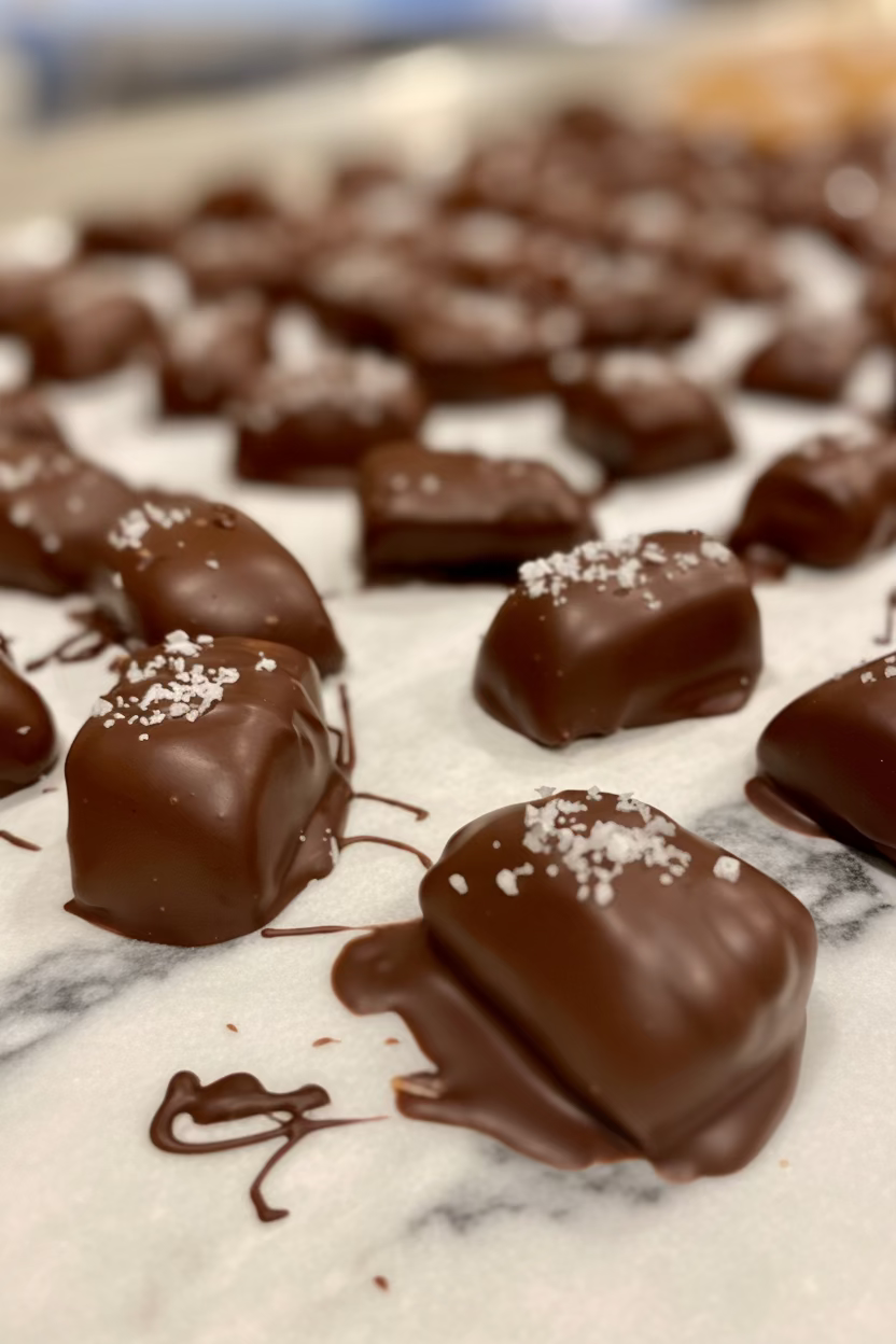 sea salt caramels homemade