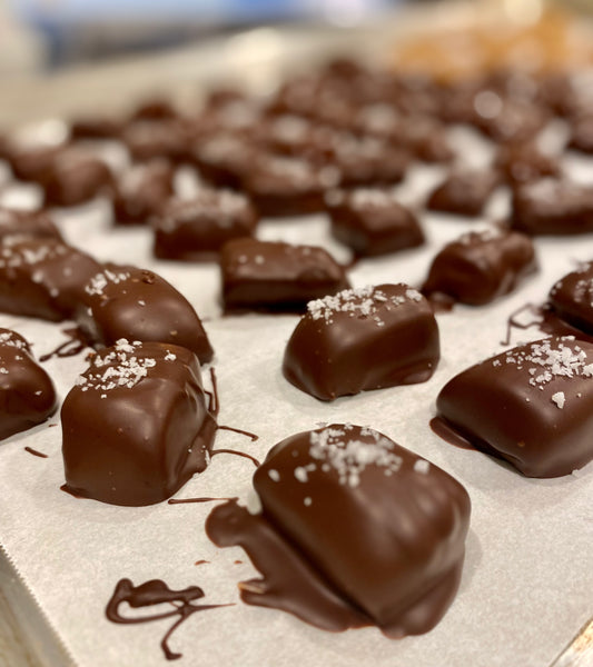 sea salt caramels homemade