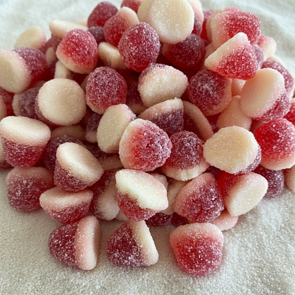 strawberry vanilla drop swedish candy boston