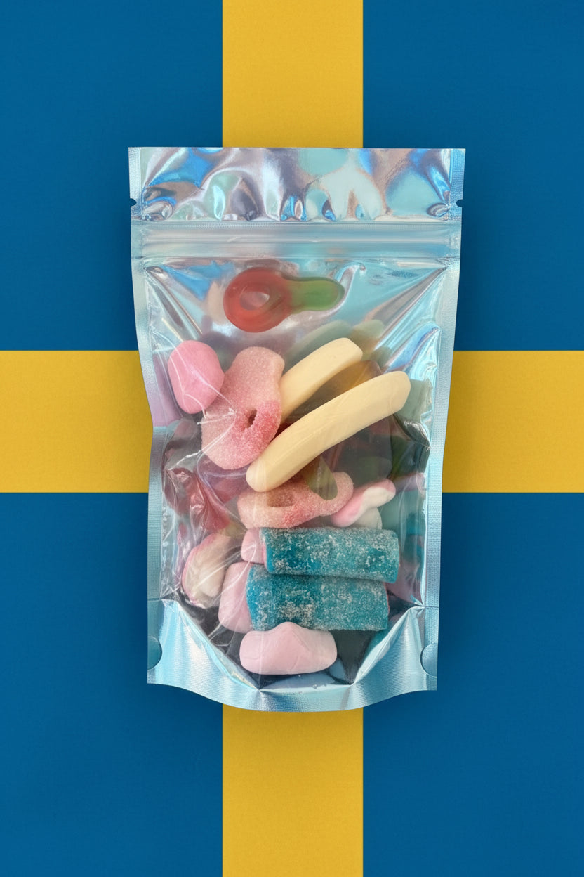 swedish  candy bag bston